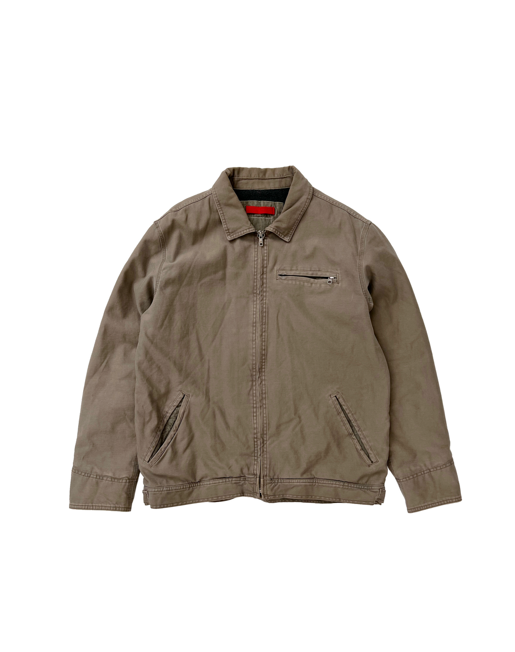 Vintage Sherpa Lined Shop Jacket