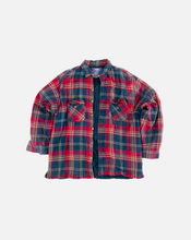 Load image into Gallery viewer, Distressed Flannel Shirt
