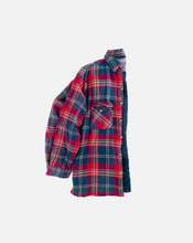 Load image into Gallery viewer, Distressed Flannel Shirt
