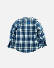 Load image into Gallery viewer, Distressed Quilted Flannel Shirt
