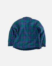 Load image into Gallery viewer, Vintage Grape Quilted Flannel Shirt

